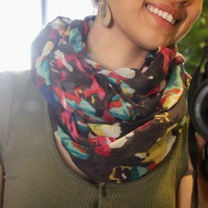 Floral Scarf